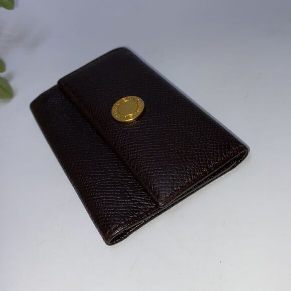 BVLGARI Leather Key Wallet Brown - Picture 4 of 10